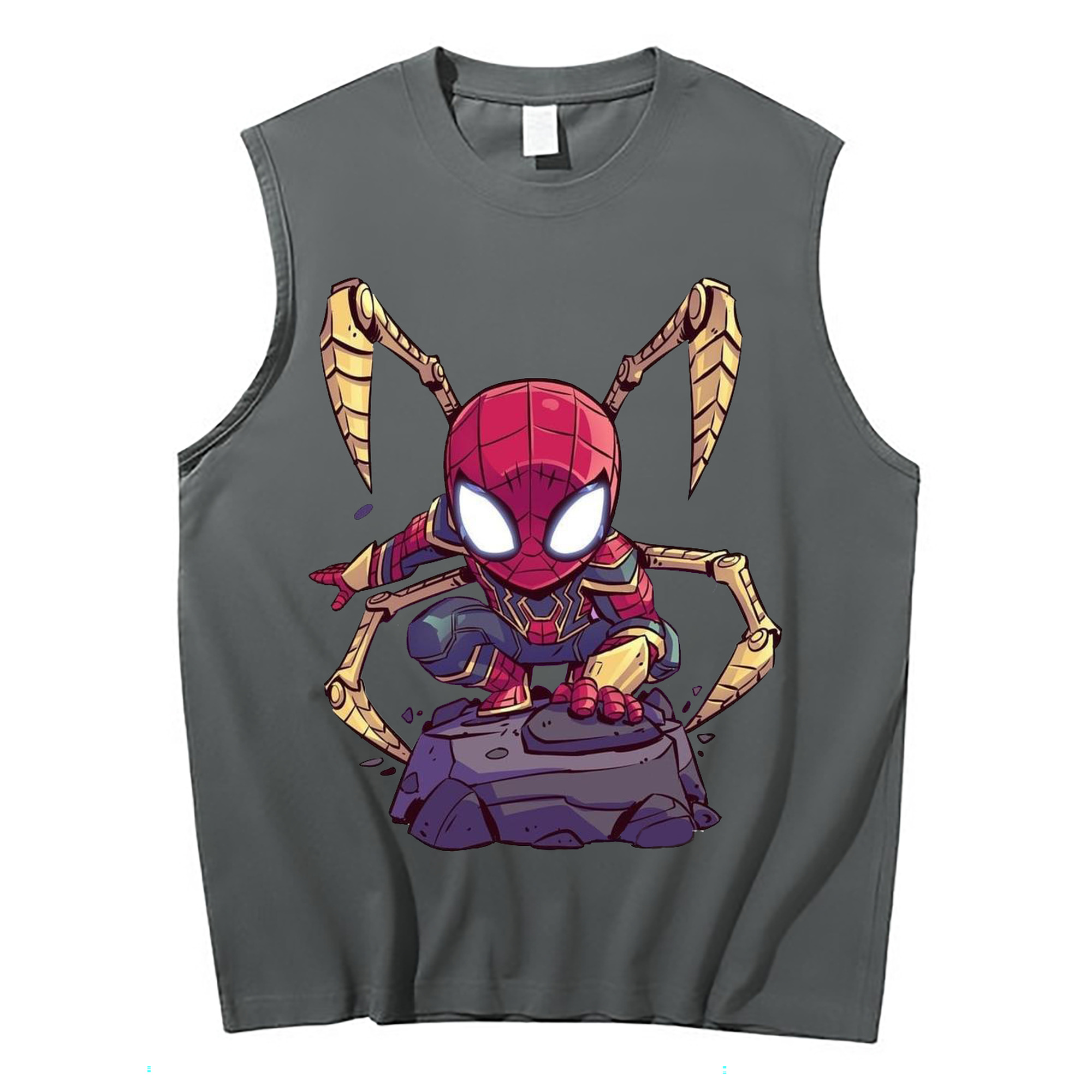 （画像用） アベンジャーズ The Avengers コットン100％タンクトップ（フロントプリント）